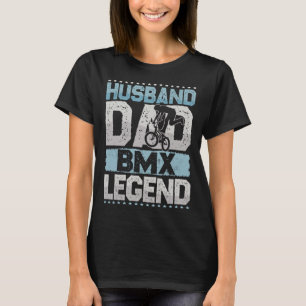 Camiseta Bicycle Husband Pai BMX Legenda BMX Men