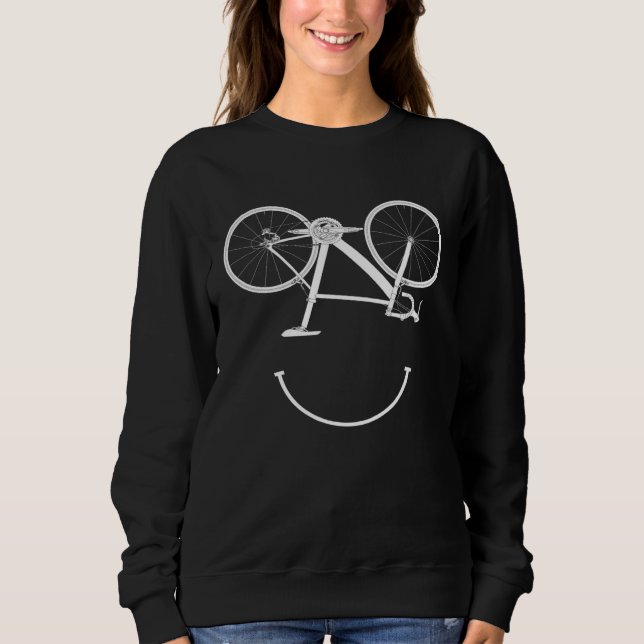 Camiseta Bicycle Smile Cyclist Bicycle Rider Cycling Bike T (Frente)