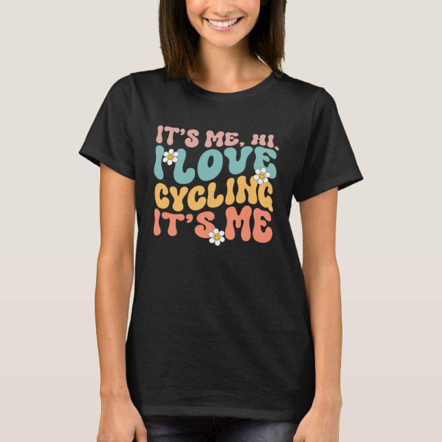 Camiseta Bicycle  Women Girls Love Bike Cycle Cyclist (Frente)