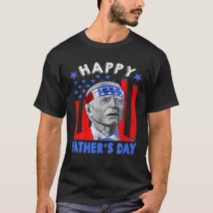 Camiseta Biden 4 De Julho   Joe Biden Happy Dia de os pais 