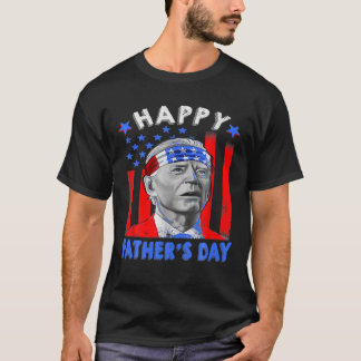 Camiseta Biden 4 De Julho | Joe Biden Happy Dia de os pais 