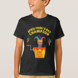 Camiseta Biden April Fool Day Champ Policy Humor Pro T