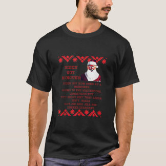 Camiseta Biden atropelado por renque de rena carol canção n