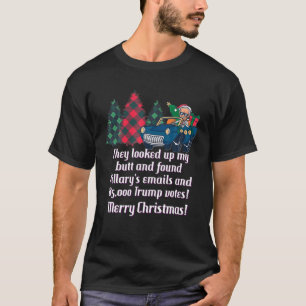 Camiseta Biden Colonoscopy Meme Bumbum de Natal Limpa Biden