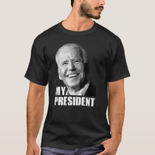 Camiseta Biden é meu presidente, Biden ganhou, tropeço perd