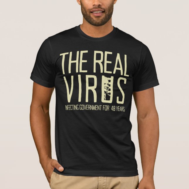 Camiseta Biden é o verdadeiro antivírus (Frente)