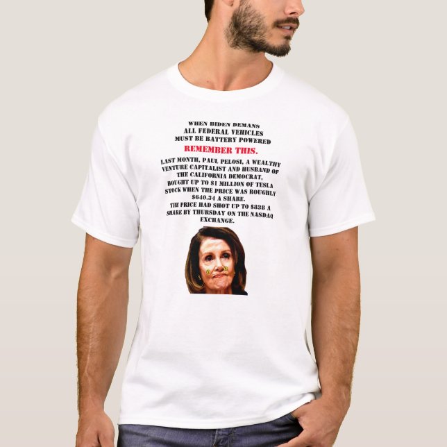 Camiseta BIDEN e PELOSI (Frente)