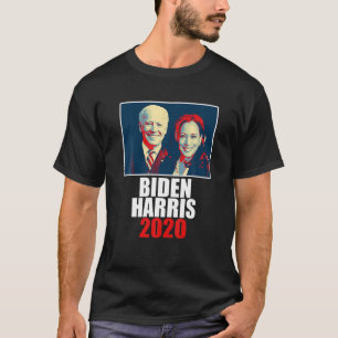 Camiseta Biden Harris 2020 Election Poster T Shi