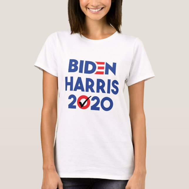 Camiseta Biden Harris 2020 - Eleito Biden para Presidente (Frente)