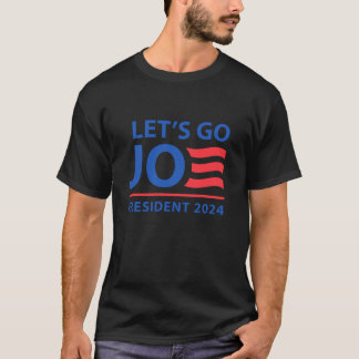 Camiseta Biden Harris 2024 Presidente Americano Flag Joe Bi