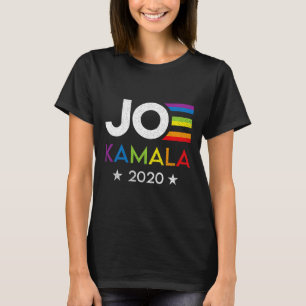 Camiseta Biden Kamala Harris 2020 Rainbow Orgulho gay Lgbt