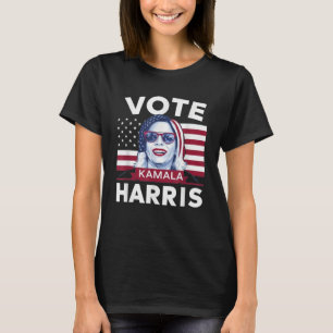 Camiseta Biden Kamala Harris Vote Kamala 2024 Em Favor Das