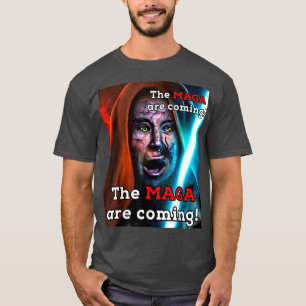 Camiseta Biden Midnight Ride MAGA Está Chegando Figurino Ad
