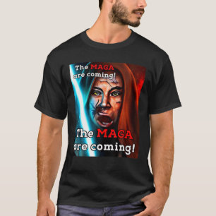 Camiseta Biden Midnight Ride MAGA Está Chegando Figurino Ad