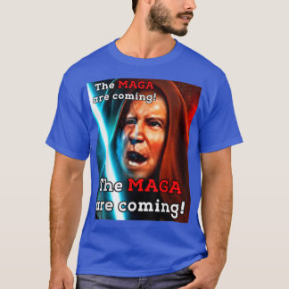 Camiseta Biden Midnight Ride MAGA Está Chegando Figurino Ad