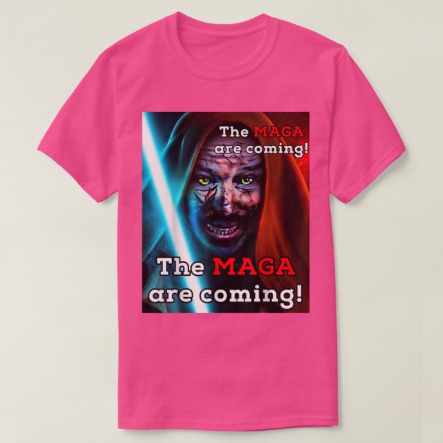 Camiseta Biden Midnight Ride MAGA Está Chegando Figurino Ad (Frente do Design)