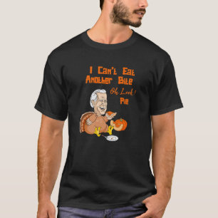 Camiseta Biden não pode comer outra mordida