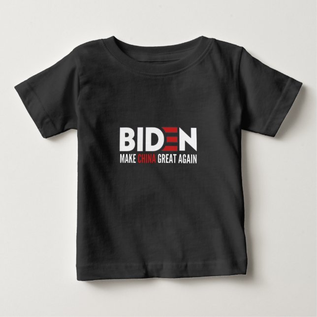 Camiseta biden Torne o Excelente da China novamente (Frente)