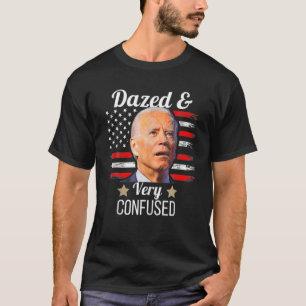 Camiseta Biden Zangado E Muito Confuso Tiedye Engraçado Ant