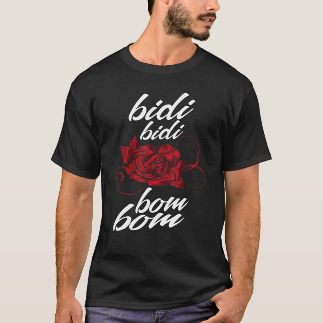 Camiseta Bidi Bidi Bom Latina Mexicana Cumbia Da (Frente)