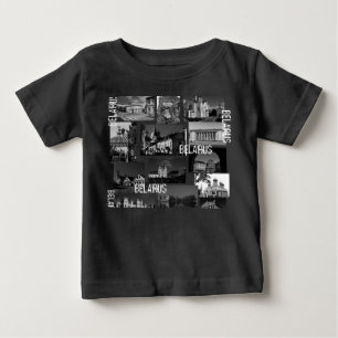 Camiseta Bielorrússia Б е л а р у с ь Minsk Grodno