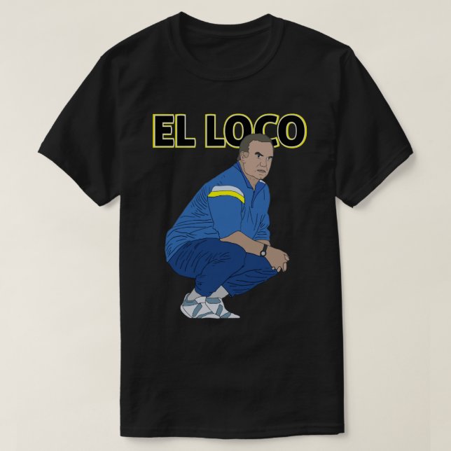 Camiseta Bielsa - Marcelo Bielsa - El Loco - IN BIELSA WE T (Frente do Design)