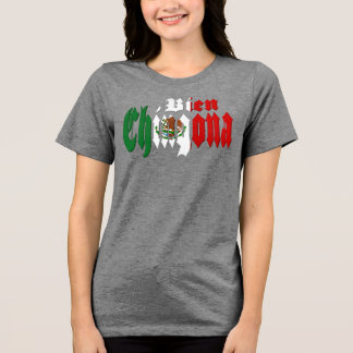 Camiseta Bien Chingona - Bandeira mexicana