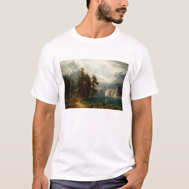 Camiseta Bierstadt Sierra Nevadas (Frente)