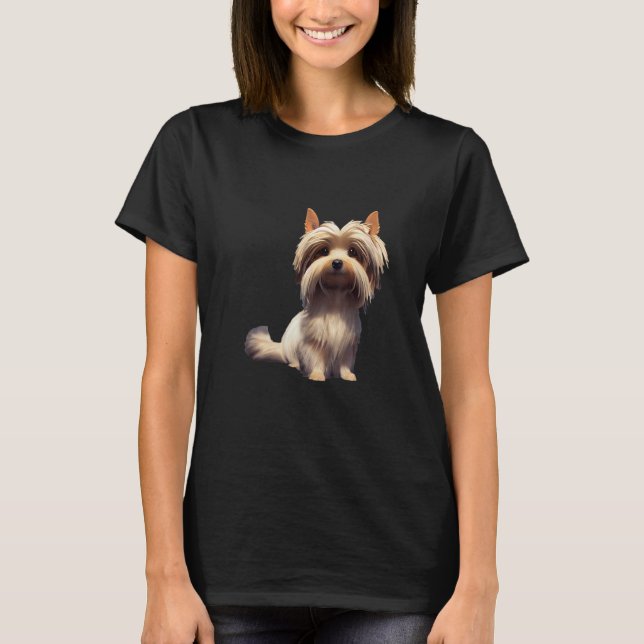 Camiseta Biewer Yorkshire Terrier Dog (Frente)