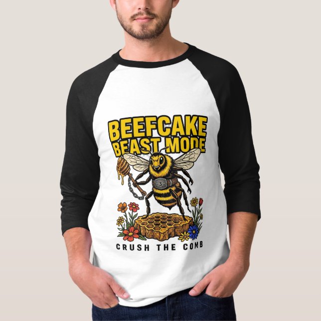 Camiseta Bife Modo Fera Esmaga o Favinho (Frente)