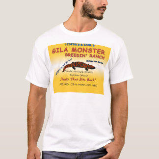 Camiseta Bifes do monstro de Gila
