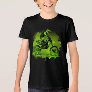 Camiseta Bifurcação de água verde