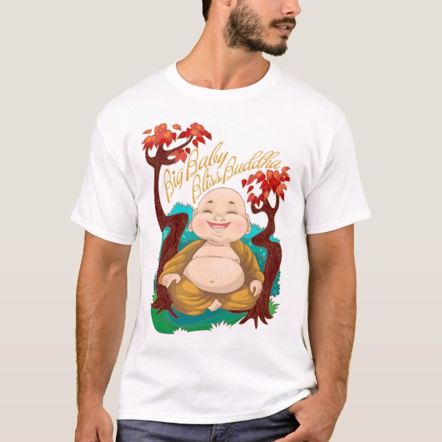 Camiseta Big Baby Bliss Buddha (Frente)