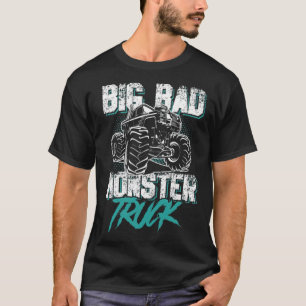 Camiseta Big Bad Monster Arte animais engraçados presentes