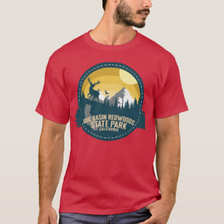 Camiseta Big Basin Redwoods State Park California Camping b