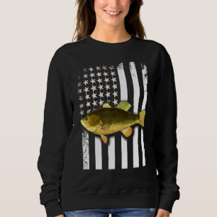 Camiseta Big Bass American Flag USA Large Bass