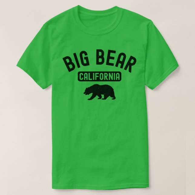 Camiseta Big Bear California Lake Village Ski Snow Park SoC (Frente do Design)