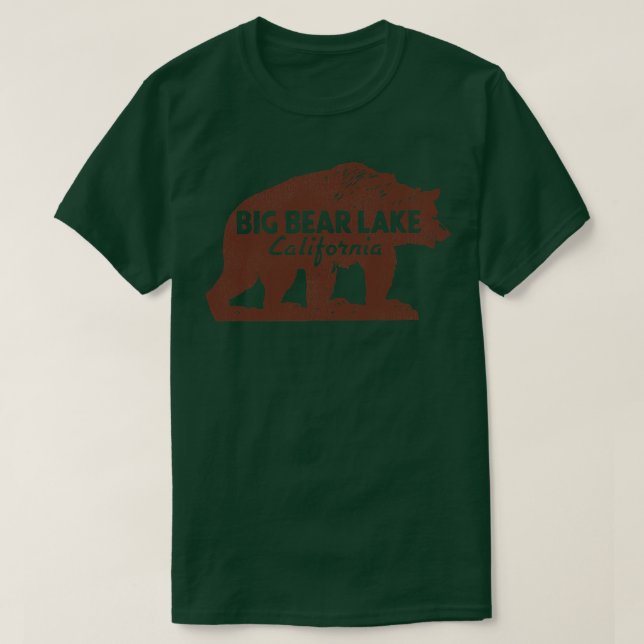 Camiseta Big Bear Lake Califórnia (Frente do Design)
