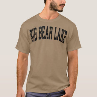 Camiseta Big Bear Lake California CA Vintage Athletic Sport