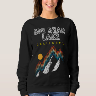 Camiseta Big Bear Lake California Ski Resort BACK IMPRESSÃO