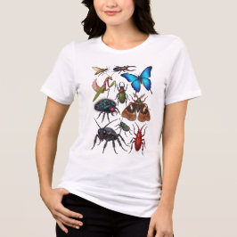 Camiseta Big beautiful bugs insect art entomology science 