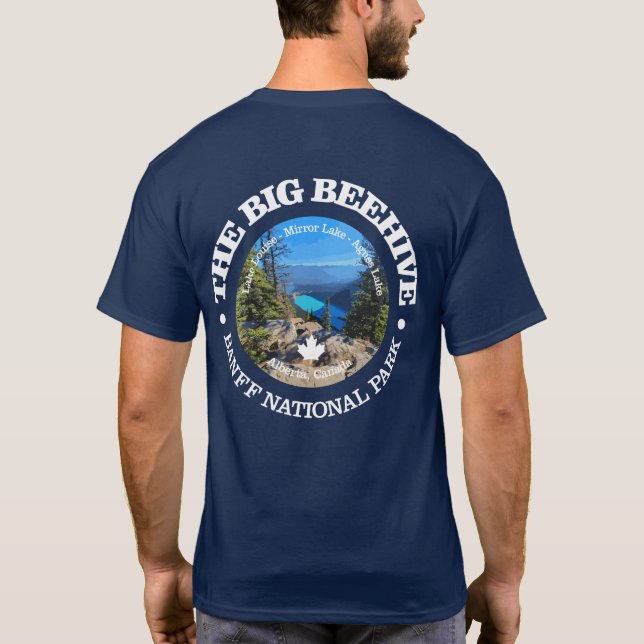 Camiseta Big Beehive Hike (rd) (Verso)