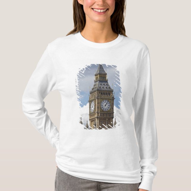 Camiseta Big Ben e Casas do Parlamento, Londres, (Frente)