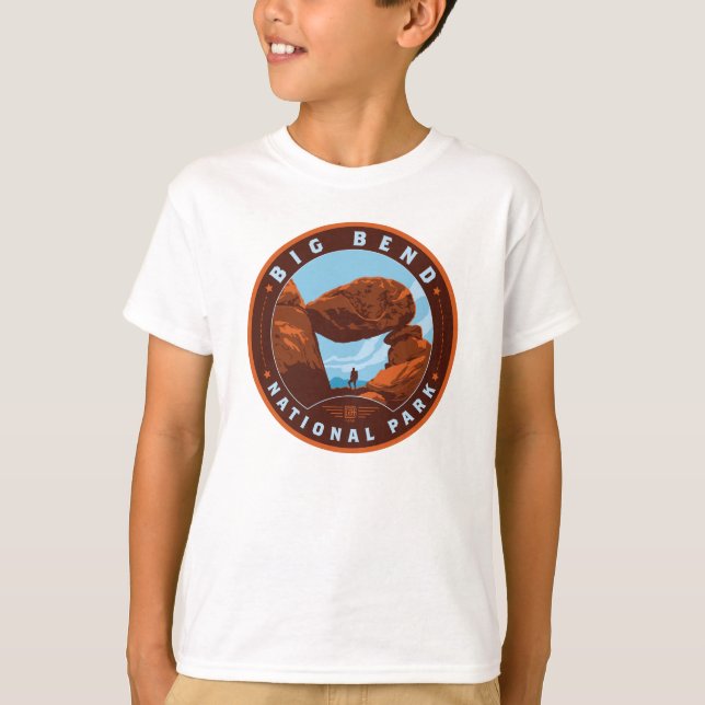 Camiseta Big Bend National Park (Frente)