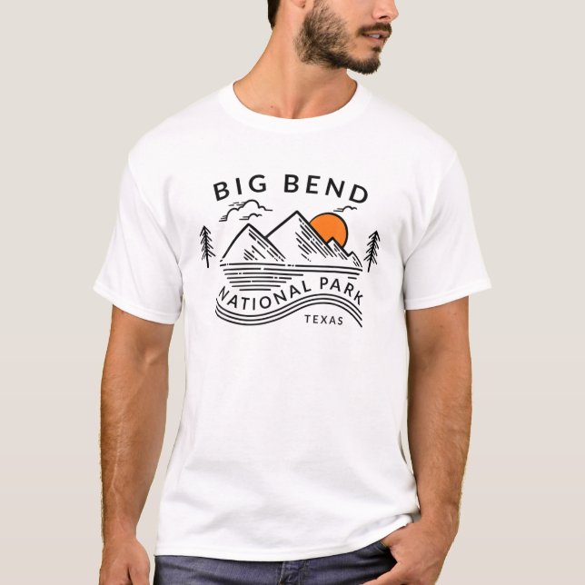 Camiseta Big Bend National Park Texas (Frente)