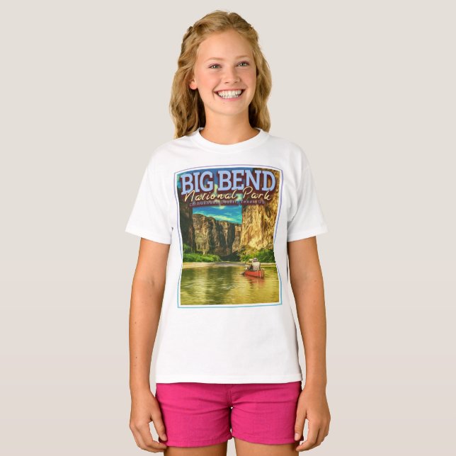 CAMISETA BIG BEND NATIONAL PARK - TEXAS USA (Frente Completa)