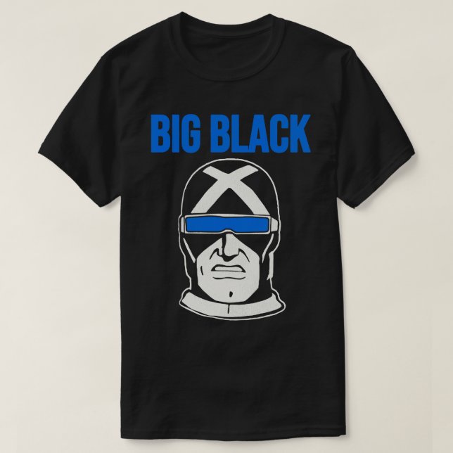 Camiseta Big Black Racer X (Frente do Design)