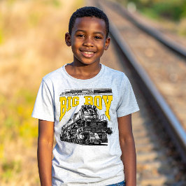 Camiseta Big Boy 4014 Steam Loco. Union Pacific Class 4000