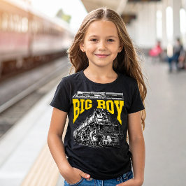 Camiseta Big Boy 4014 Union Pacific Class 4000. Steam Loco.