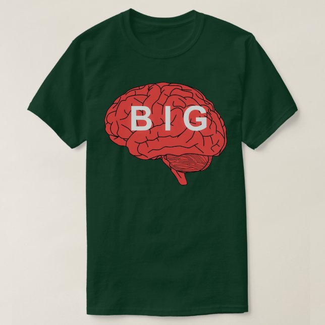Camiseta Big Brain (Frente do Design)